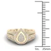 De Couer 1/10ct TDW Diamond Engagement Ring - Yellow sold by Zulily