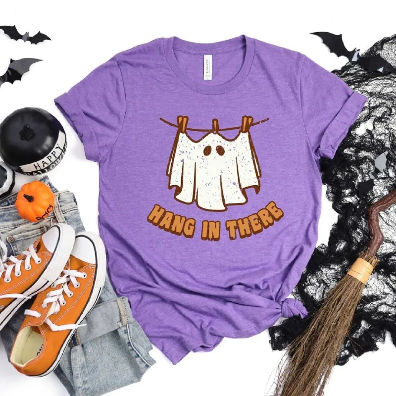 Hang In There Ghost Short Sleeve Tee sold by Zulily