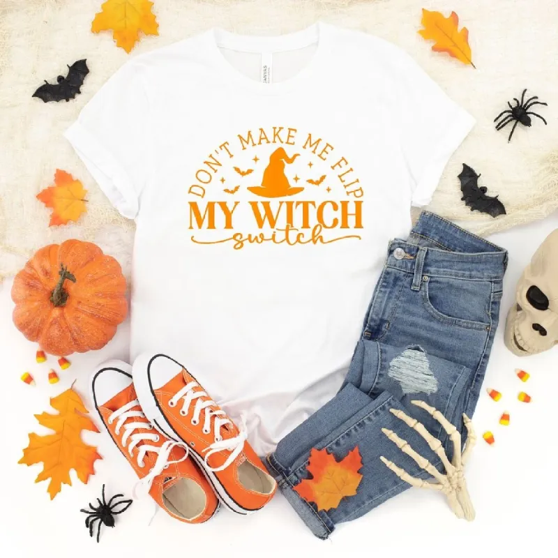 Witch Switch Short Sleeve Tee sold by Zulily