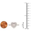 De Couer 1/2ct TDW Diamond Cluster Engagement Ring - Pink sold by Zulily