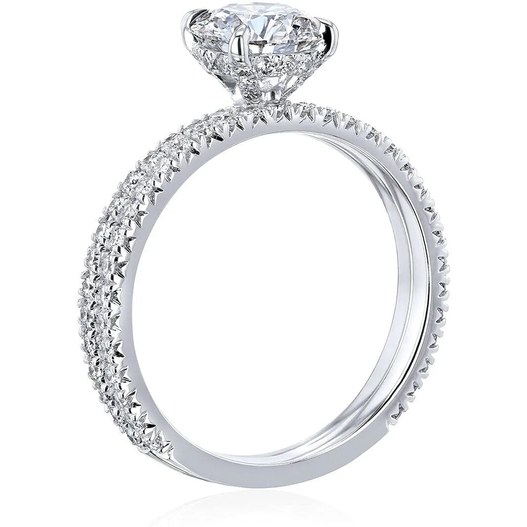 Annello by Kobelli 14k Gold Lab Grown Diamond Wrap Basket Bridal Set (GH/SI, DEF/VS) sold by Zulily product image thumbnail 4