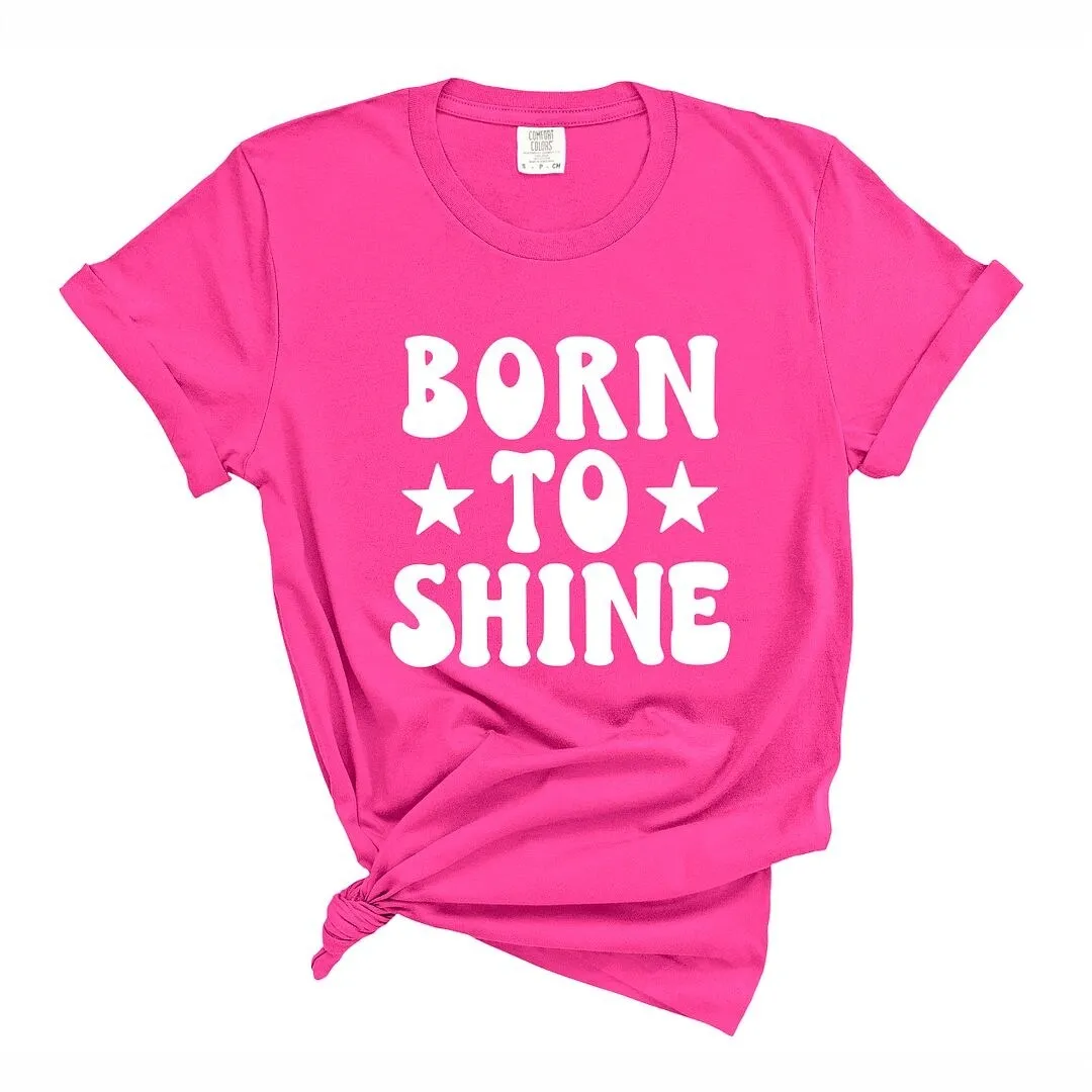 Born To Shine Stars Garment Dyed Tee sold by Zulily product image thumbnail 2