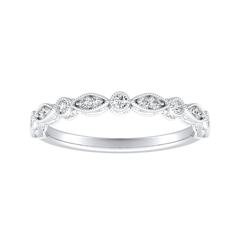 Annello by Kobelli 10k Gold 2/5ct TDW Diamond Floral Latch Back Drop Earrings sold by Zulily