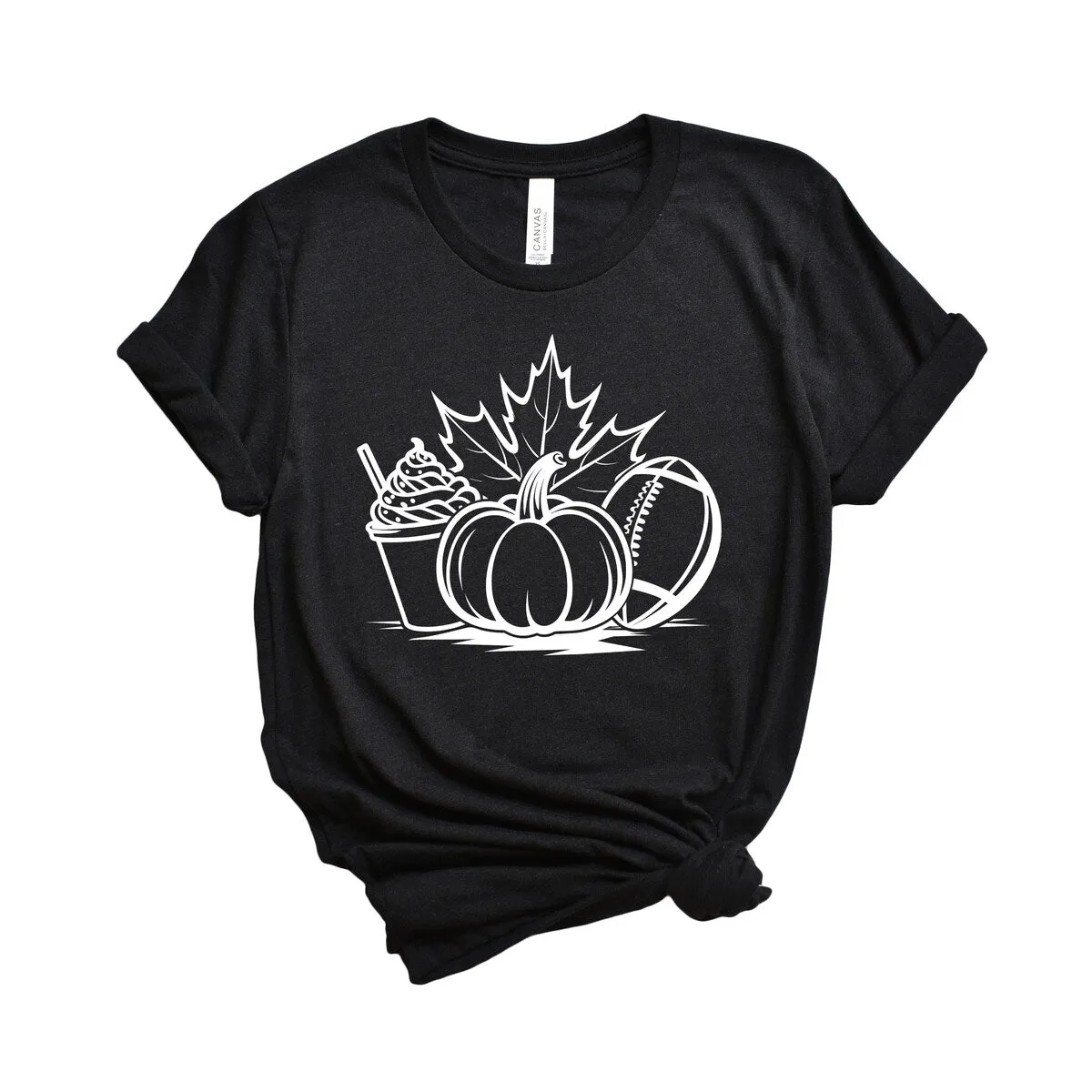 Fall Collage Short Sleeve Crewnneck Tee sold by Zulily product image thumbnail 2