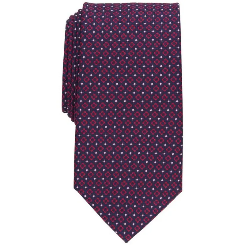Club Room Men's Classic Floral Medallion Neat Tie Red Size Regular sold by Zulily