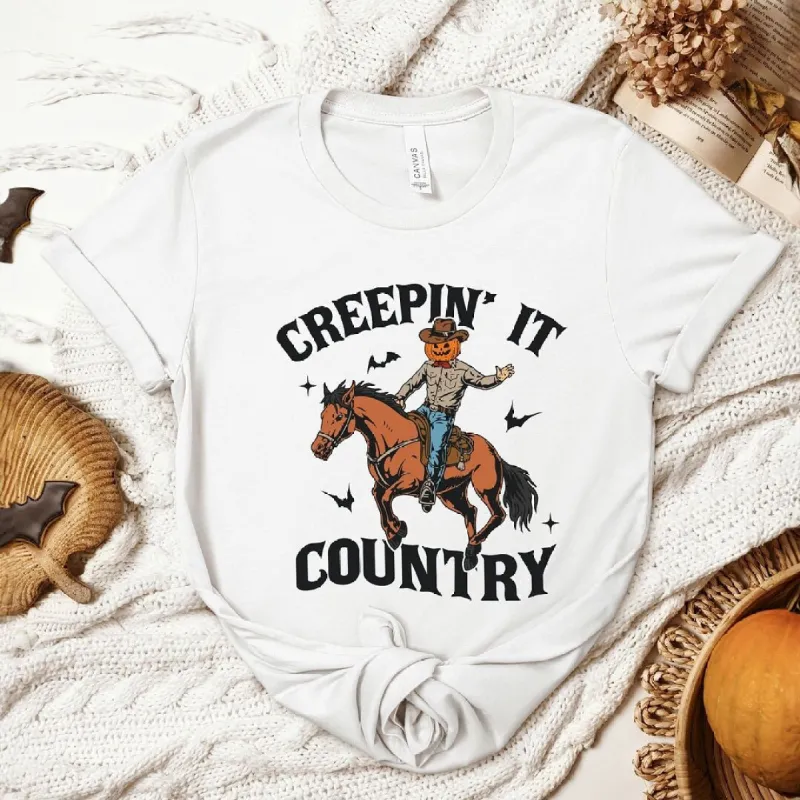 Creepin' It Country Cowboy Short Sleeve Tee made by Zulily
