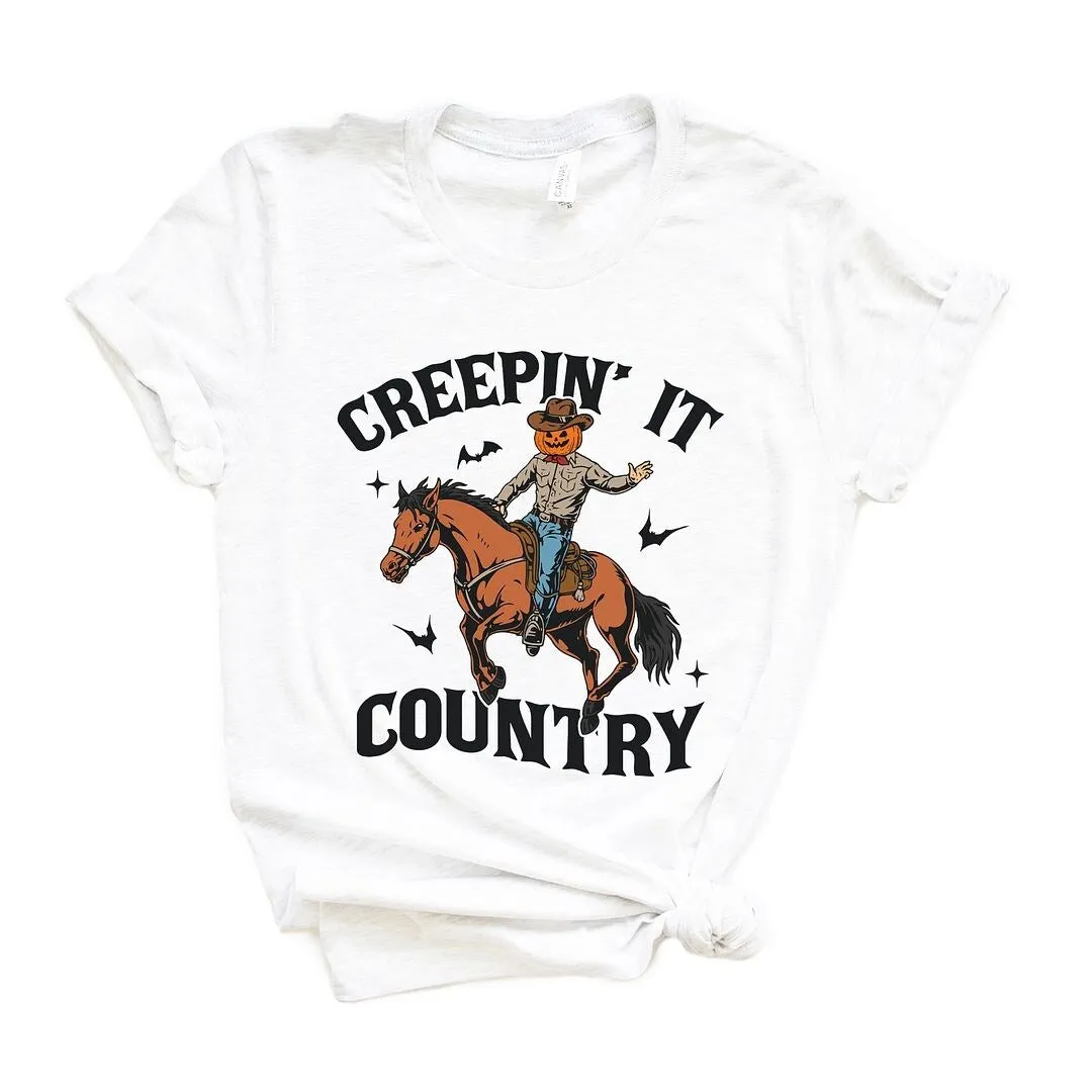 Creepin' It Country Cowboy Short Sleeve Tee sold by Zulily product image thumbnail 2