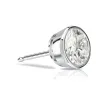 Auriya 14k Gold 3/4ct TDW Bezel-Set Round SINGLE STUD (1) Diamond Earring sold by Zulily