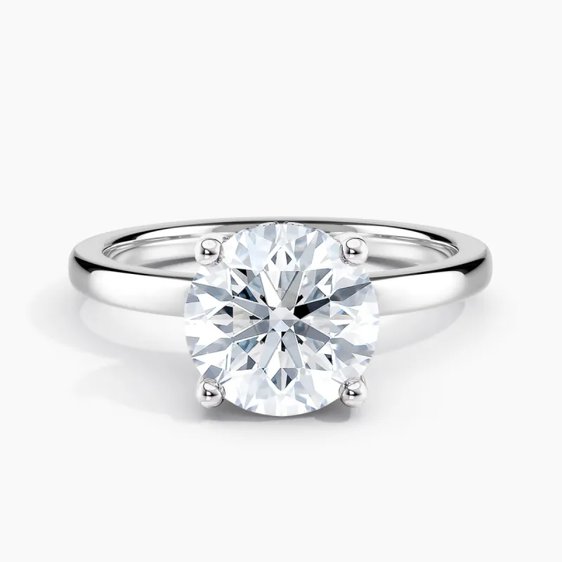 Auriya 14k Gold 1.00ctw Round Hidden-Halo Lab Grown Diamond Engagement Ring made by Zulily