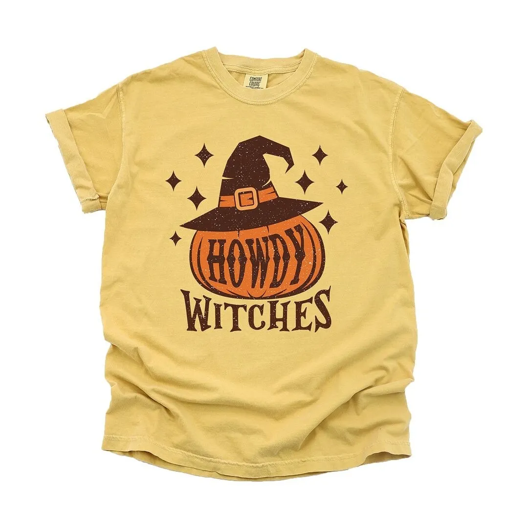 Howdy Witches Stars Garment Dyed Tee sold by Zulily product image thumbnail 2