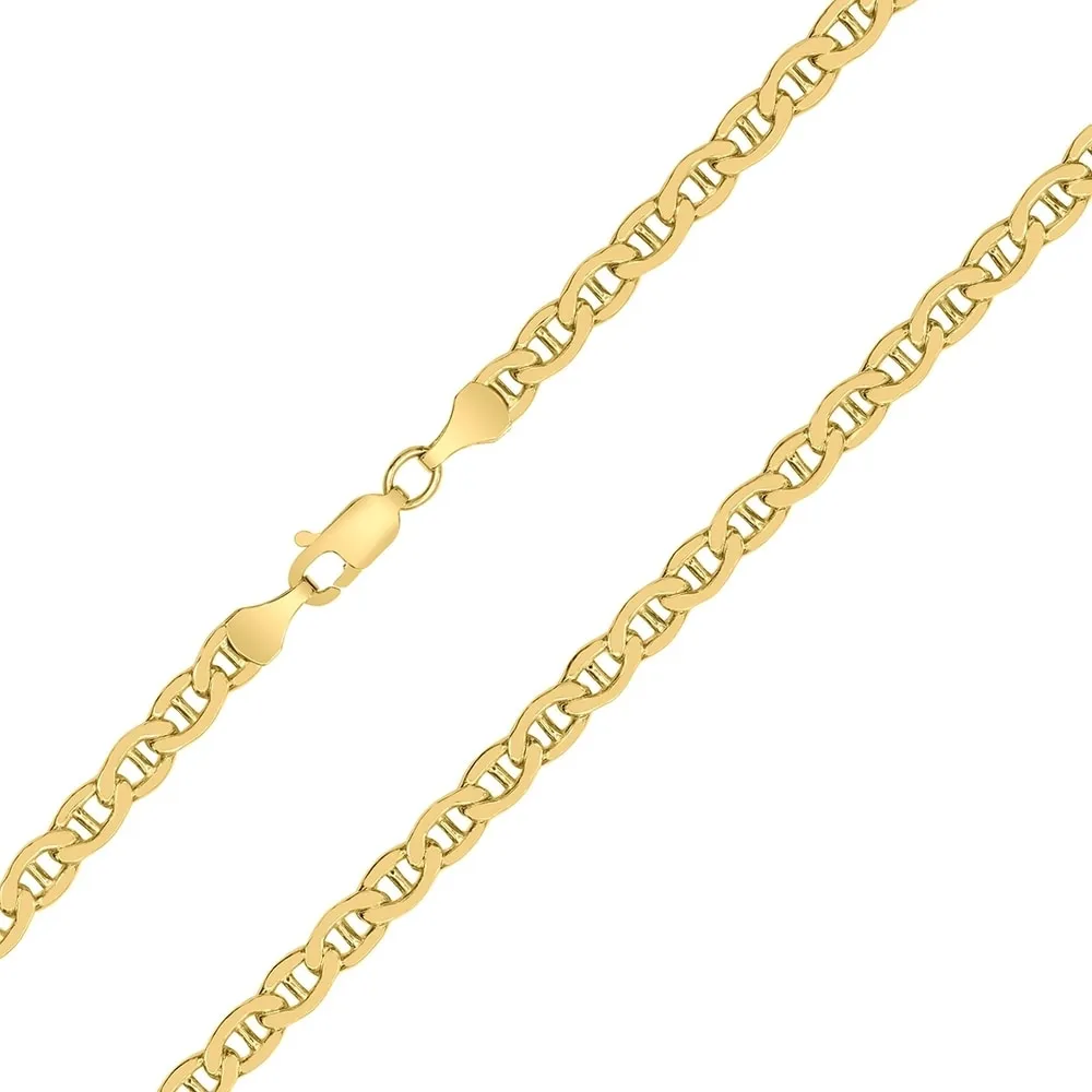 14K Yellow Gold Filled 4.2MM Mariner Link Chain with Lobster Clasp - 24 Inch sold by Zulily product image thumbnail 3