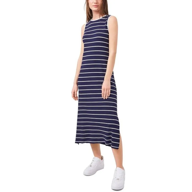 Riley & Rae Women's Striped Midi Dress Blue Size Large sold by Zulily