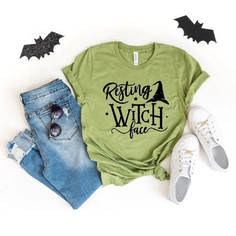 Resting Witch Face Short Sleeve Tee sold by Zulily