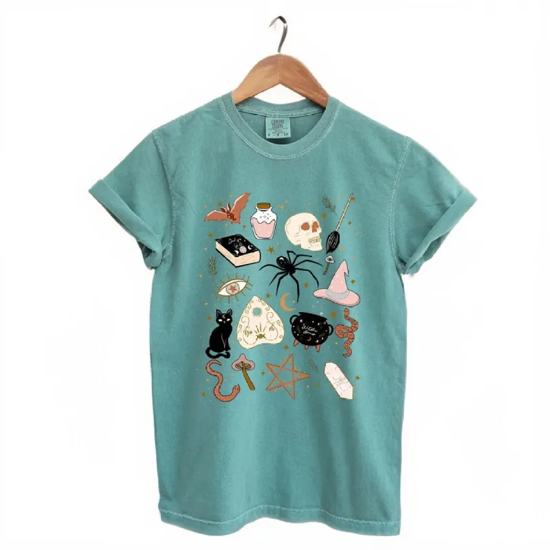Halloween Doodles Garment Dyed Tee sold by Zulily