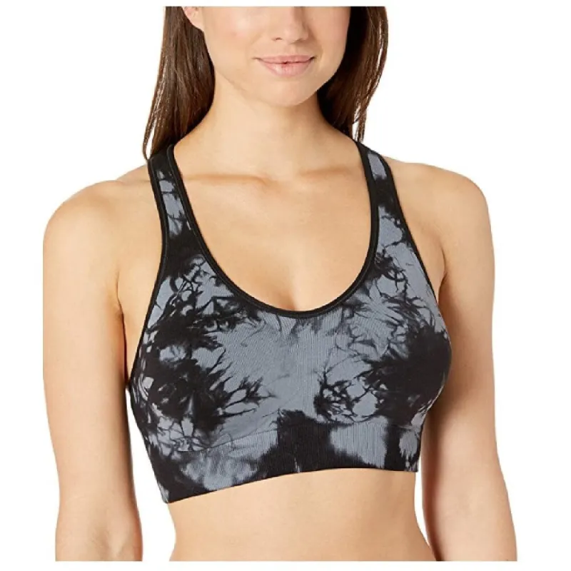 Champion Women's Infinity Tye Dye Sports Bra Bra Charcoal Size Extra Small - XS sold by Zulily