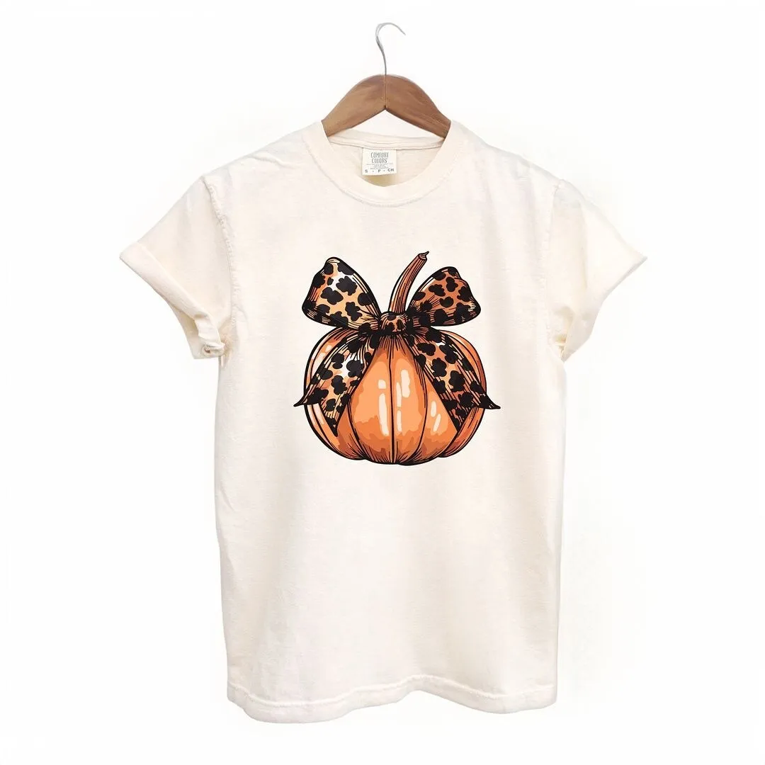 Coquette Fall Pumpkin Garment Dyed Tee sold by Zulily product image thumbnail 2