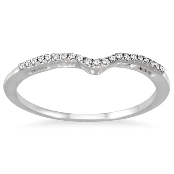 Marquee Jewels 10k White Gold 1/3ct TDW Split Shank Diamond Bridal Set sold by Zulily product image thumbnail 3
