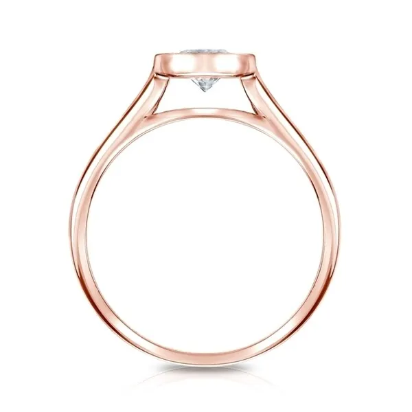 Auriya 14k Gold 1 1/2ctw Solitaire Diamond Engagement Ring Bezel-set GIA Certified sold by Zulily product image thumbnail 5