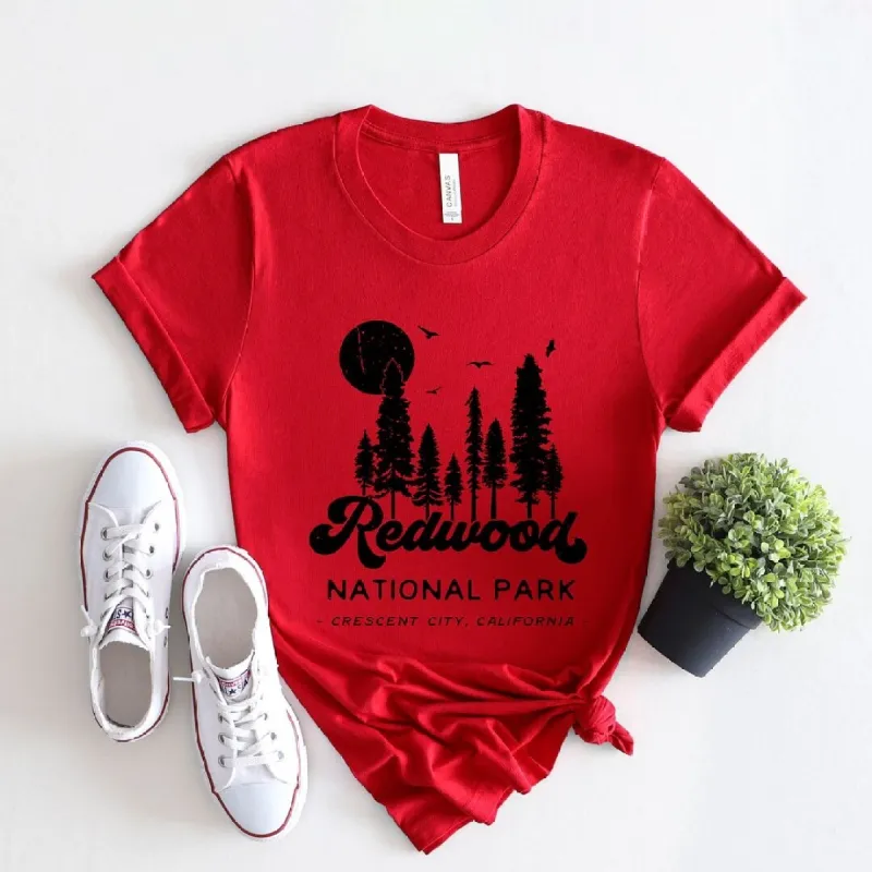 Redwood National Park Trees Short Sleeve Tee sold by Zulily