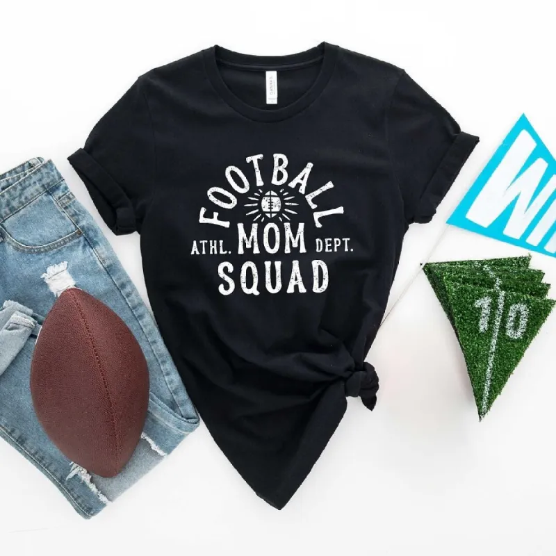 Football Mom Squad Short Sleeve Tee sold by Zulily