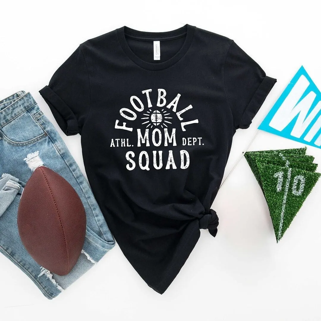 Football Mom Squad Short Sleeve Tee sold by Zulily