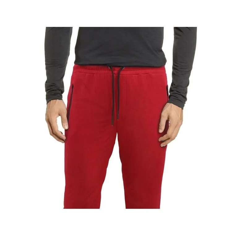 X-Ray Men's Fleece Jogger Pants Red Size X-Large - XL sold by Zulily product image thumbnail 2