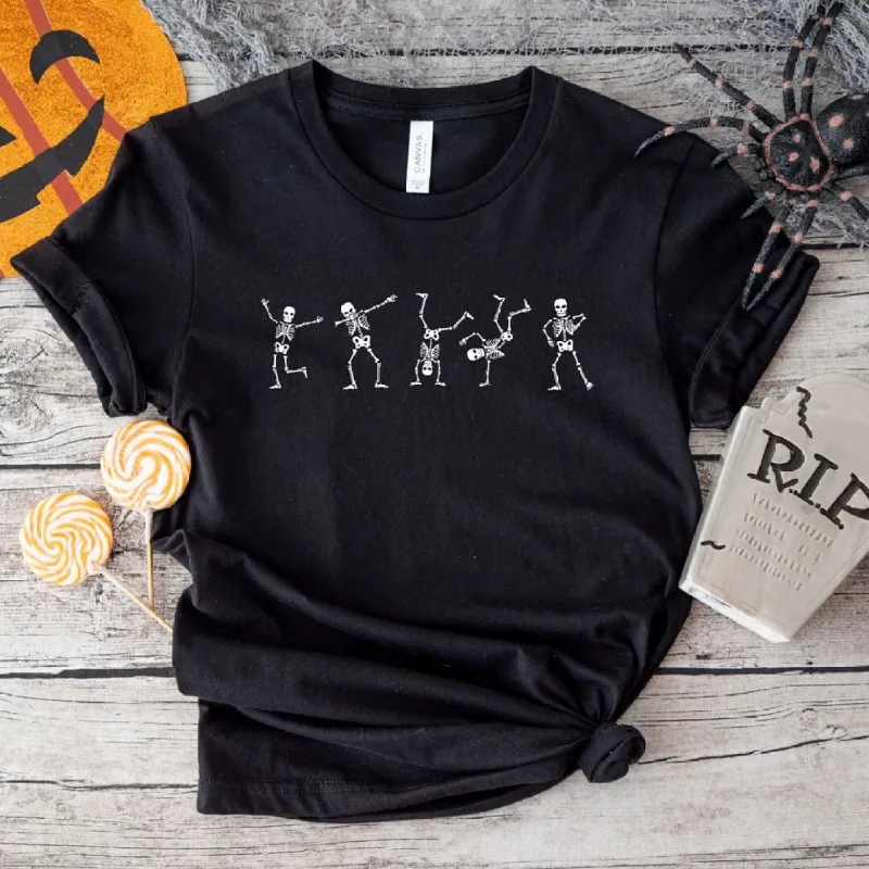 Dancing Skeleton Short Sleeve Tee sold by Zulily