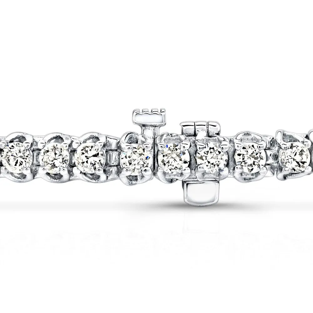 Auriya 2ct to 10ct TW Diamond Tennis Bracelet 14k Gold sold by Zulily product image thumbnail 3