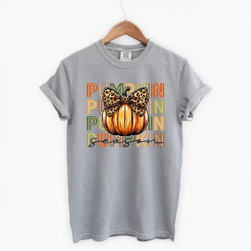 Coquette Pumpkin Season Garment Dyed Tee sold by Zulily