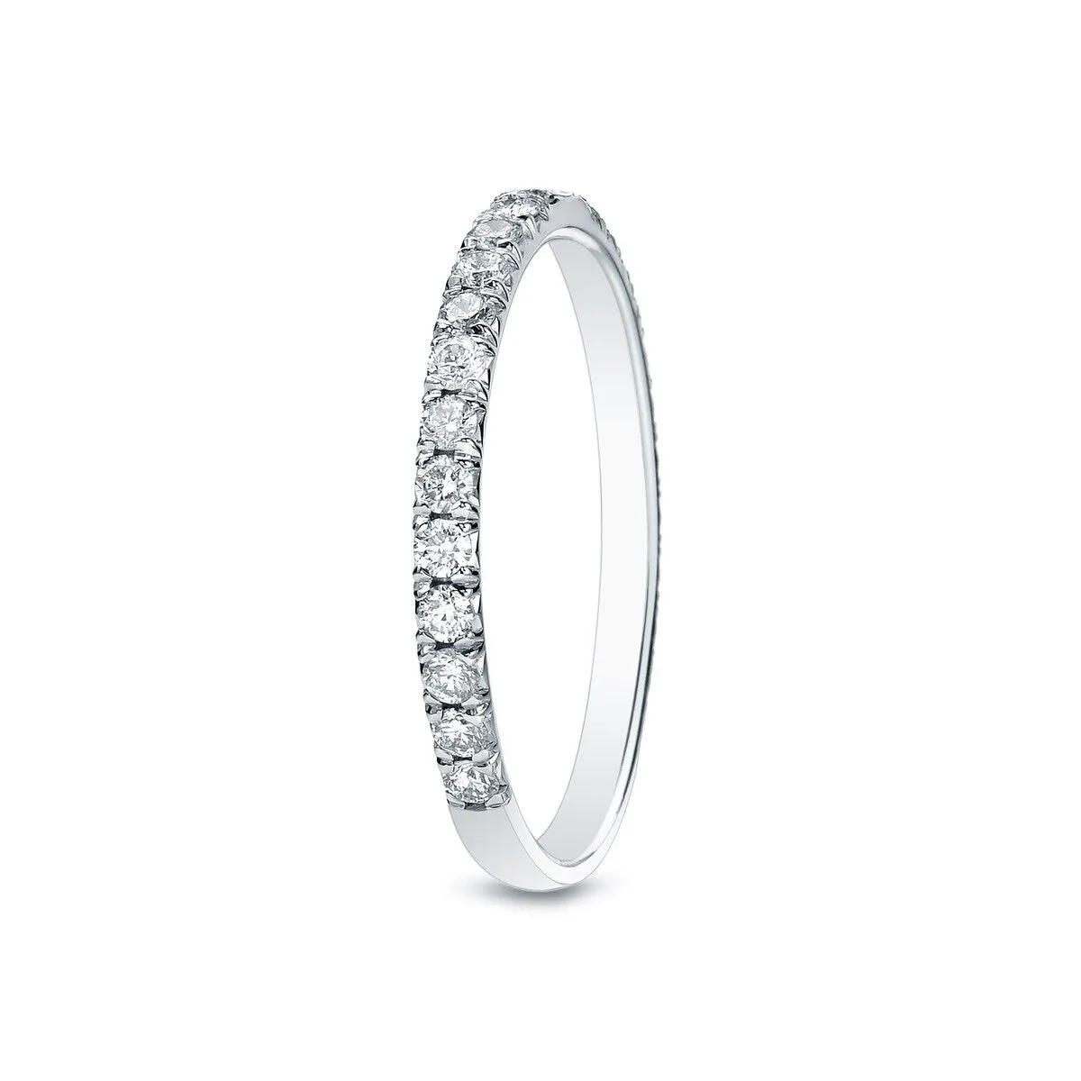 Auriya 2/5ctw Round Diamond Wedding Band 14k Gold sold by Zulily product image thumbnail 3