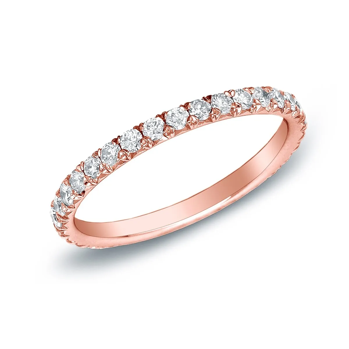 Auriya 2/5ctw Round Diamond Wedding Band 14k Gold sold by Zulily product image thumbnail 5