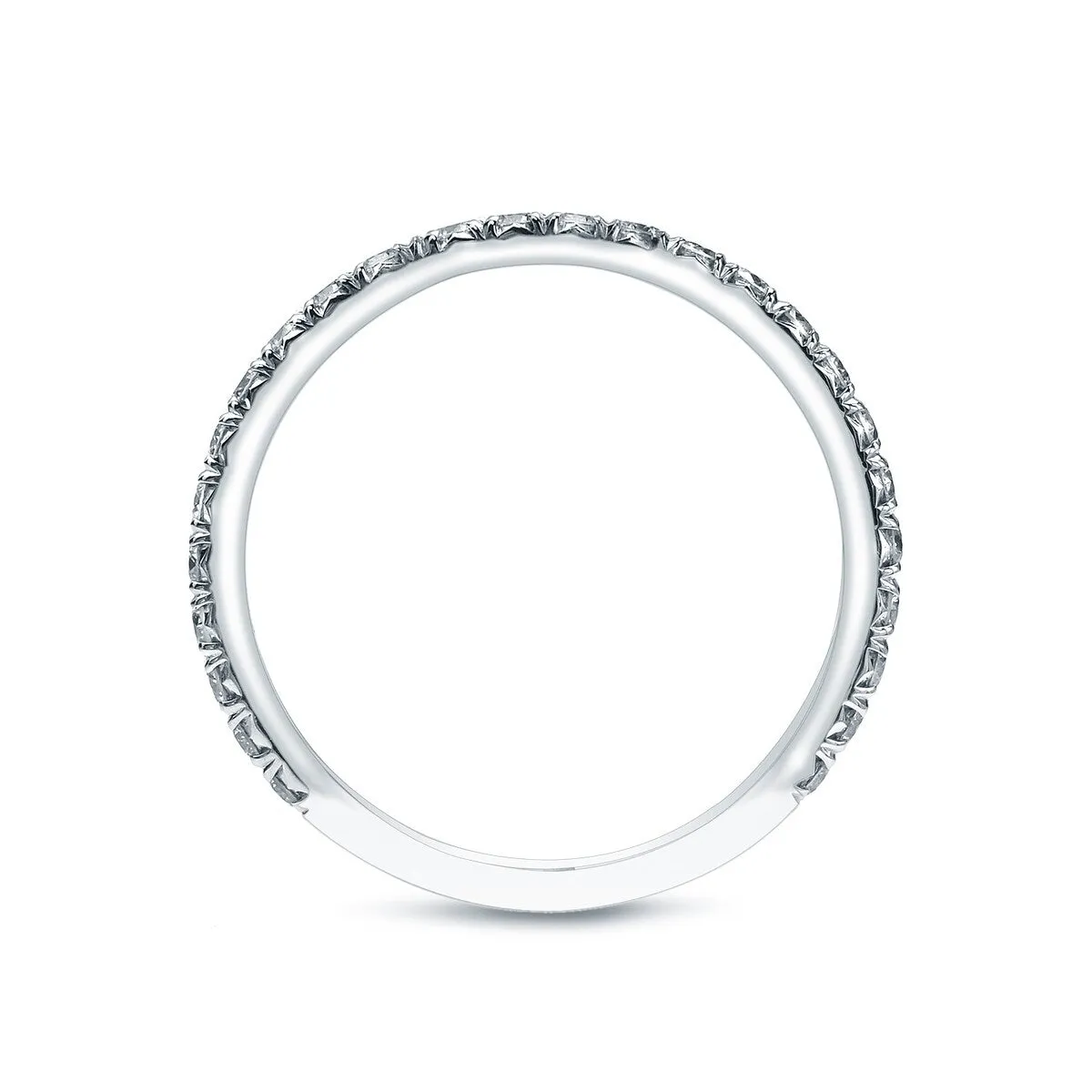 Auriya 2/5ctw Round Diamond Wedding Band 14k Gold sold by Zulily product image thumbnail 2