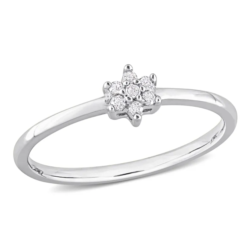 Miadora Diamond Accent Promise Ring in Sterling Silver sold by Zulily