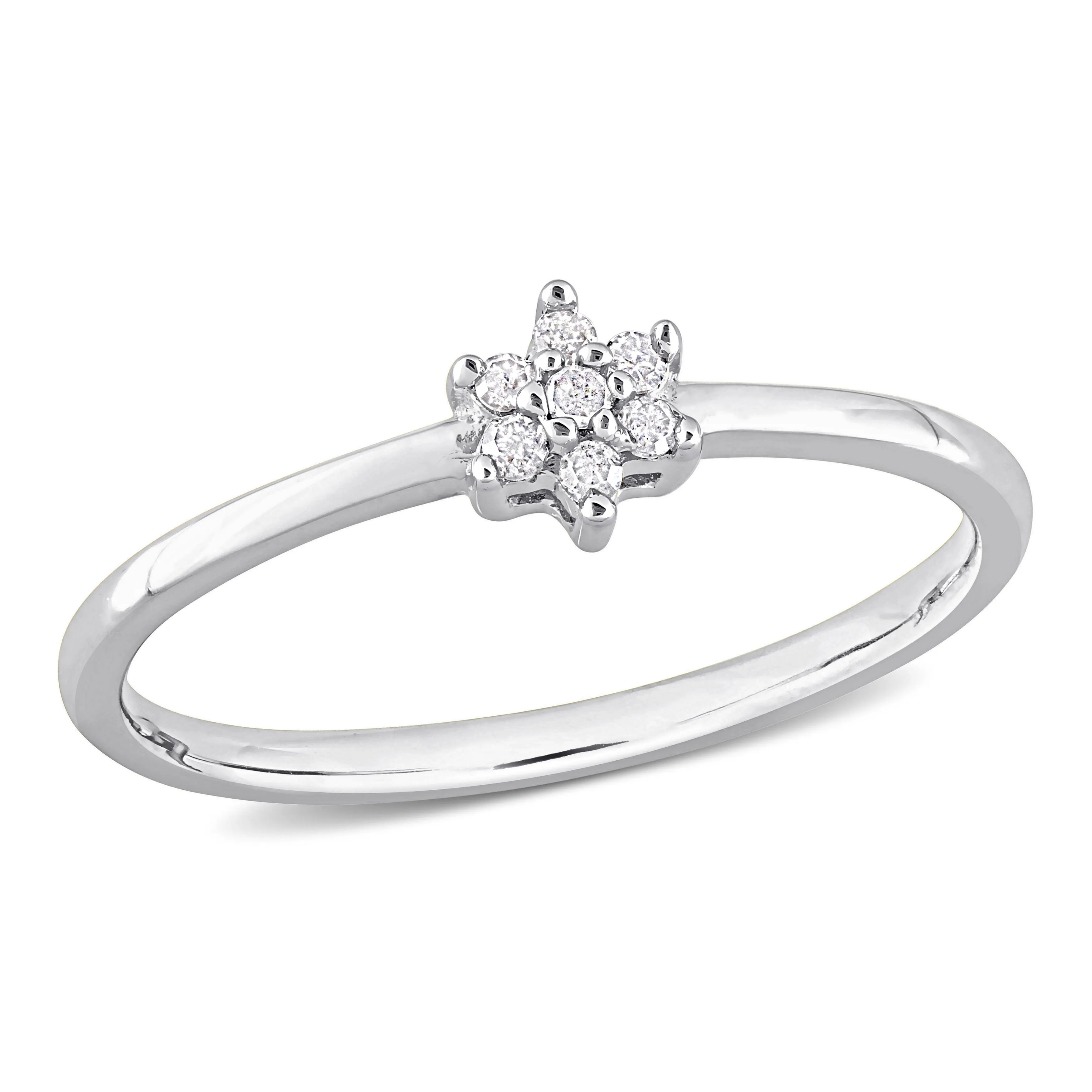 Miadora Diamond Accent Promise Ring in Sterling Silver sold by Zulily