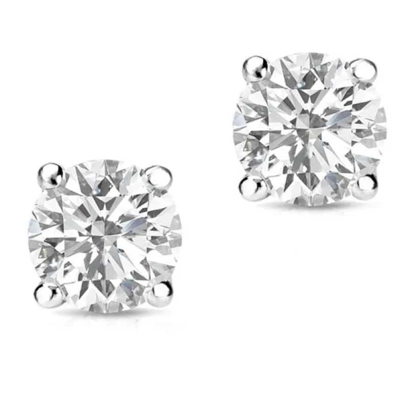 Auriya 14k Gold 3/4ct TDW Round SINGLE STUD (1) Diamond Earring sold by Zulily