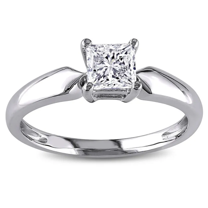 Miadora Signature Collection 14k Gold 3/4ct TDW Solitaire Diamond Ring (J-K, I2-I3) sold by Zulily