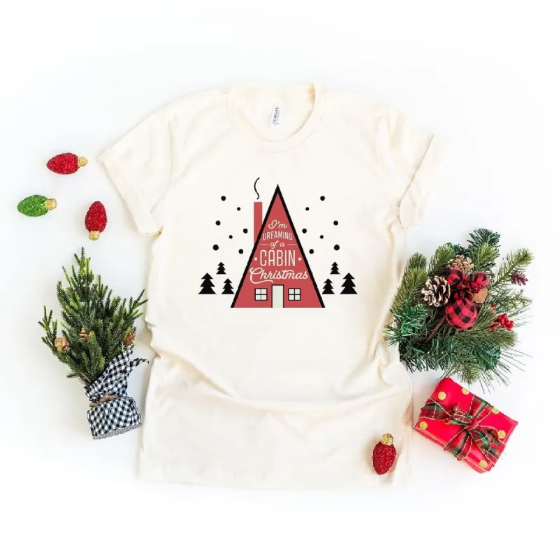 Cabin Christmas Short Sleeve Tee sold by Zulily