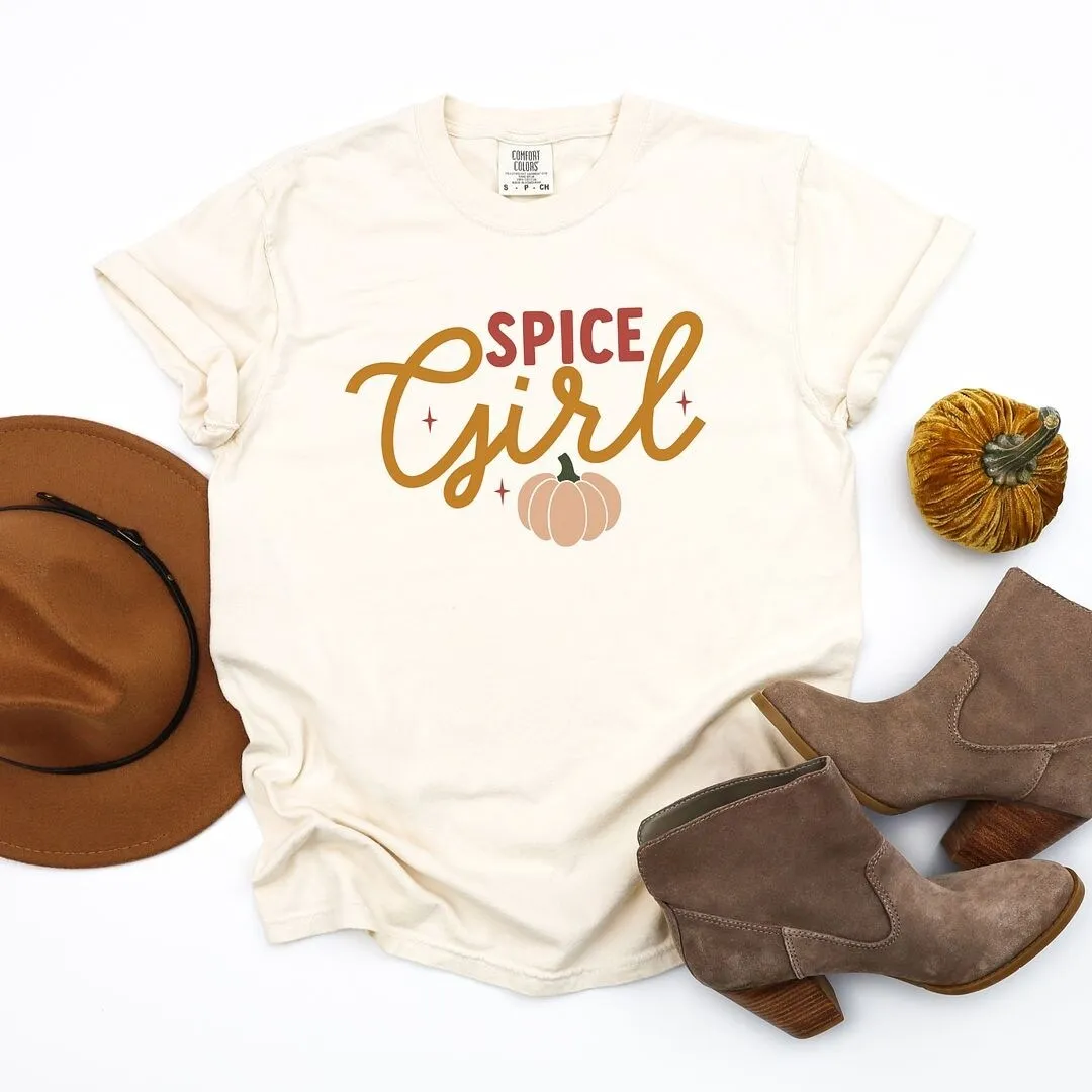 Spice Girl Pumpkin Garment Dyed Tee sold by Zulily