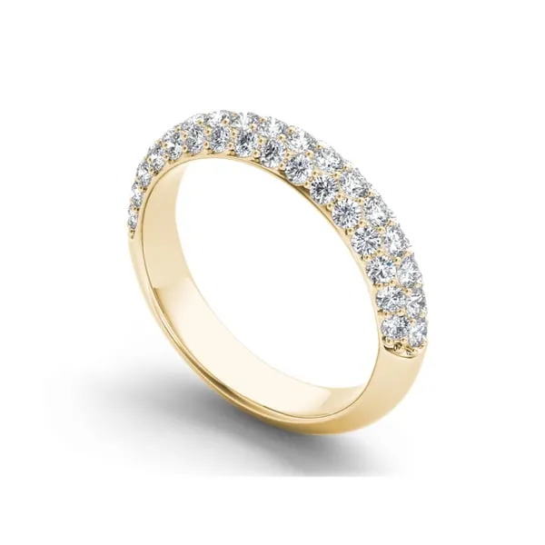 De Couer 14k Yellow Gold 1 1/4ct TDW Diamond Women's Wedding Band sold by Zulily product image thumbnail 2