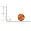 Opal Gemstone 1/10ct TDW Diamond Halo Pendant Necklace in 10k Rose Gold sold by Zulily