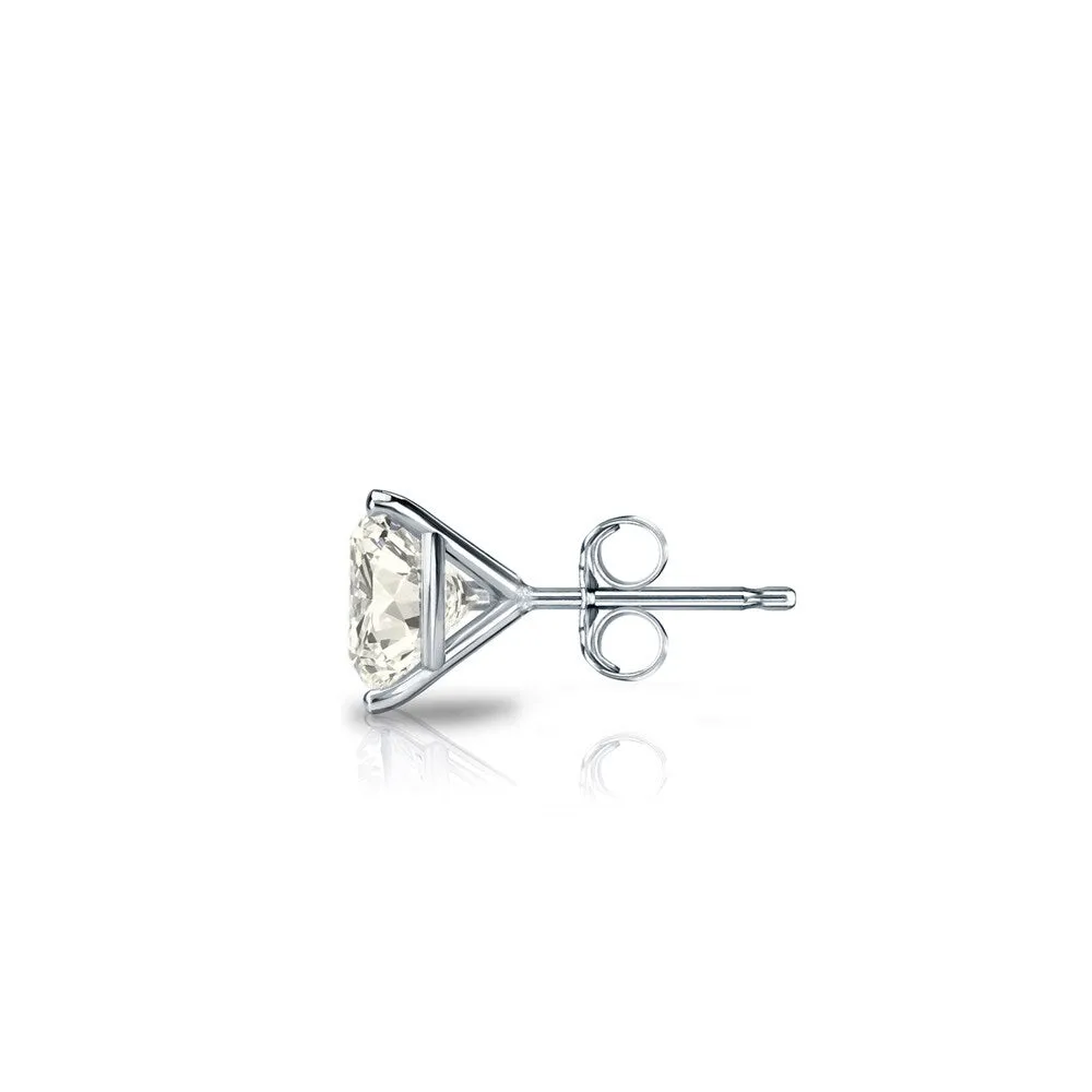 Auriya 14k Gold 1/3ct TDW Round SINGLE STUD (1) Diamond Earring sold by Zulily product image thumbnail 5