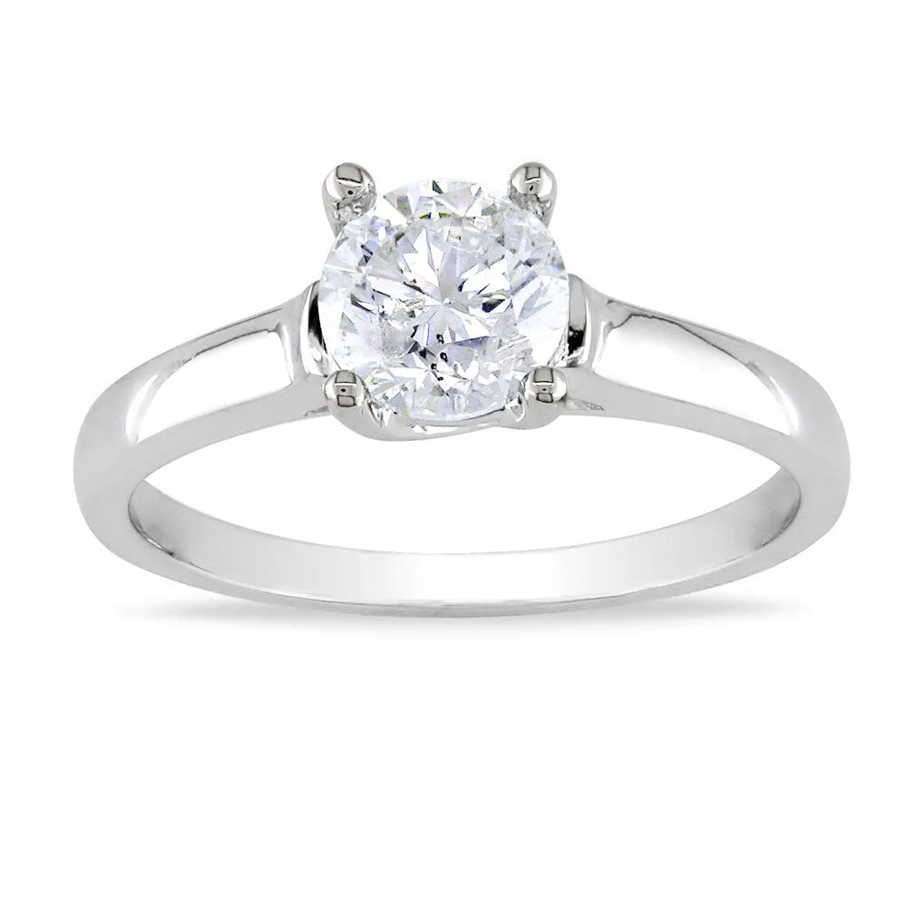 Miadora Signature Collection 14k Gold 1ct TDW Diamond Solitaire Engagement Ring sold by Zulily