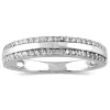 1/4 Carat TW Diamond Wedding Band in 10K White Gold sold by Zulily