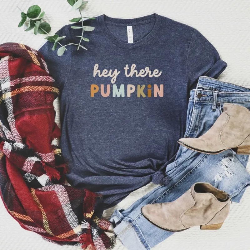 Hey There Pumpkin Colorful Short Sleeve Tee sold by Zulily