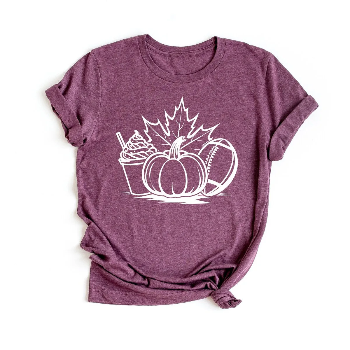 Fall Collage Short Sleeve Crewnneck Tee sold by Zulily product image thumbnail 2