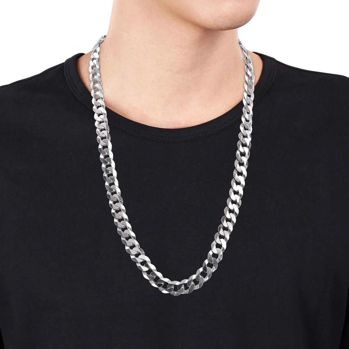 Miadora Sterling Silver Curb Link Necklace sold by Zulily product image thumbnail 5