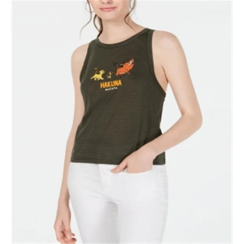 Freeze Women's Sleeveless Crew Neck Tank Top Green Size Medium sold by Zulily