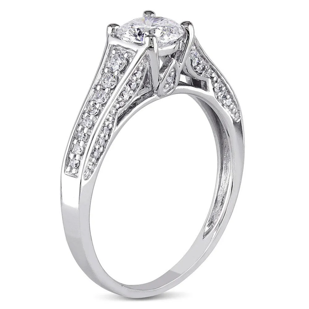 Miadora Signature Collection 14k White Gold 1ct TDW Diamond Ring sold by Zulily product image thumbnail 2