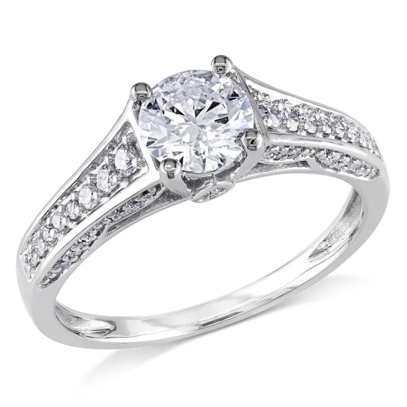 Miadora Signature Collection 14k White Gold 1ct TDW Diamond Ring made by Zulily