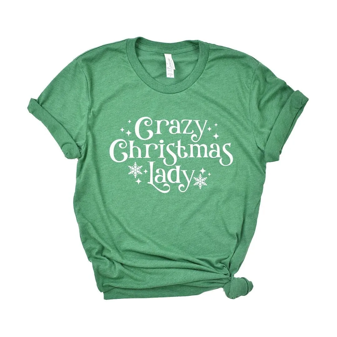 Crazy Christmas Lady Short Sleeve Tee sold by Zulily product image thumbnail 2
